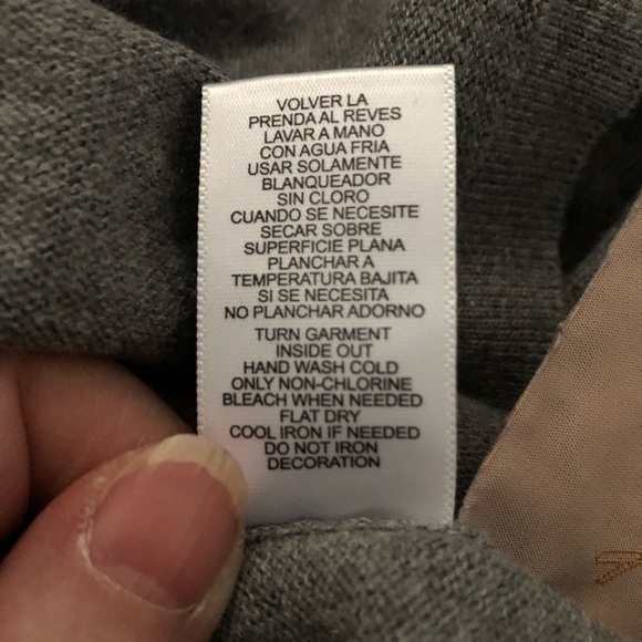 Daisy Fuentes cardigan sweater with ruffles and embellishments - Picture 7 of 7